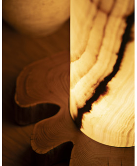 Lampa z onyksu – naturalna lampa z kamienia - Oświetlenie dekoracyjne